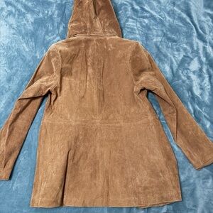 Dennis Basso Brown Leather Jacket